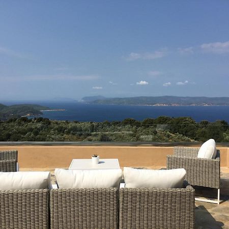 Luxury Villa + Guest House Couchers De Soleil Mer Skiathos by Eksteriør billede