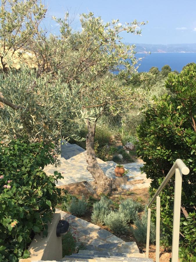 Luxury Villa + Guest House Couchers De Soleil Mer Skiathos by Eksteriør billede