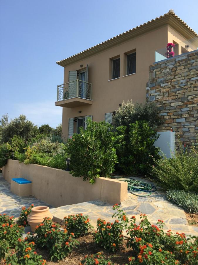 Luxury Villa + Guest House Couchers De Soleil Mer Skiathos by Eksteriør billede