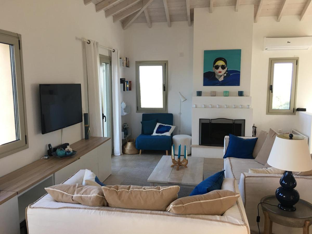Luxury Villa + Guest House Couchers De Soleil Mer Skiathos by Eksteriør billede